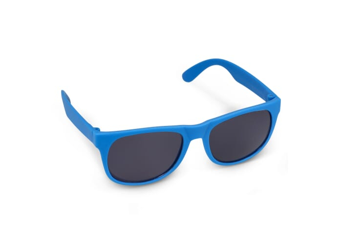 Lunettes de soleil publicitaires UV400 Drew Bleu clair